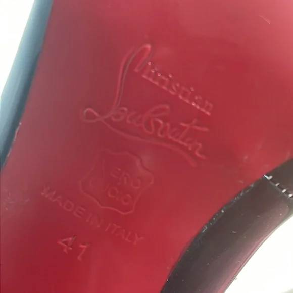Brand new supposedly Christian Louboutin New never worn .Cant authenticate ! - Picture 8 of 10